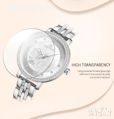 Дамски часовник NAVIFORCE Silver 5017 SW., снимка 11 - Дамски - 34725546