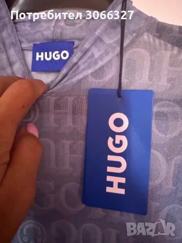 Нежна рокля на Hugo Boss, снимка 5 - Рокли - 55789815