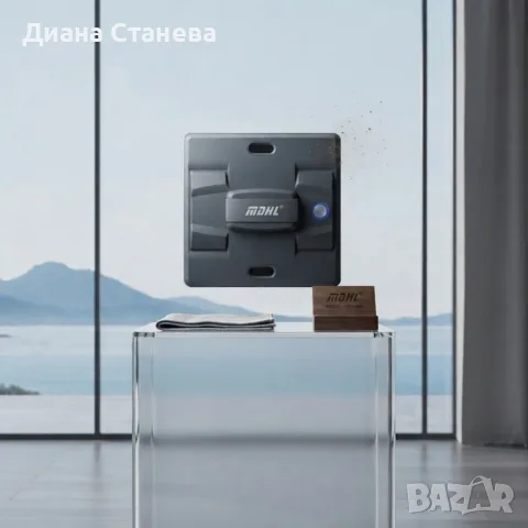Робот за почистване на прозорци MDHL MD-M83 – Автоматично измиване с 5600Pa засмукване, снимка 5 - Кухненски роботи - 55899735