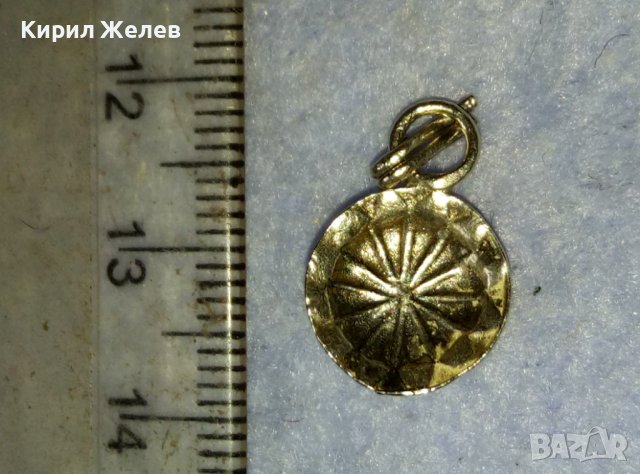 СТАРИННА ВЪЗРОЖДЕНСКА ТЮРКОАЗЕНА СРЕБЪРНА ВИСУЛКА НАКИТ УКРАШЕНИЕ РЪЧНА ИЗРАБОТКА 40056, снимка 8 - Антикварни и старинни предмети - 42486679