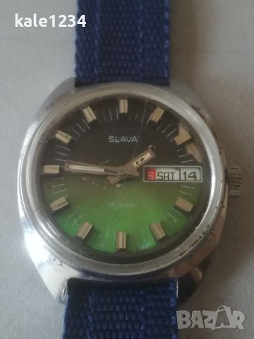 Часовник SLAVA 26j. Made in USSR. Механичен механизъм. СЛАВА. СССР. Мъжки. Vintage watch , снимка 7 - Мъжки - 39574892