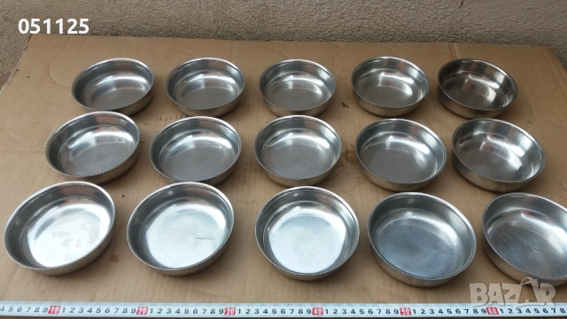 комплект от 15 броя купички за сладко нежъдавейка - соц. , снимка 2 - Антикварни и старинни предмети - 52923833