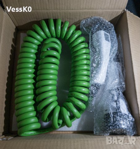 9 МЕТРА | 7 kW | СПИРАЛОВИДЕН КАБЕЛ Type 2 | Компактен, снимка 3 - Аксесоари и консумативи - 39514796