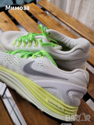 Nike Lunarglide 4 бели кецове,сникърси,маратонки- 39 номер, снимка 6 - Маратонки - 41404407
