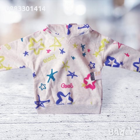 Детска блуза с качулка Primark Примарк 116 5-6г, снимка 2 - Детски Блузи и туники - 42654054