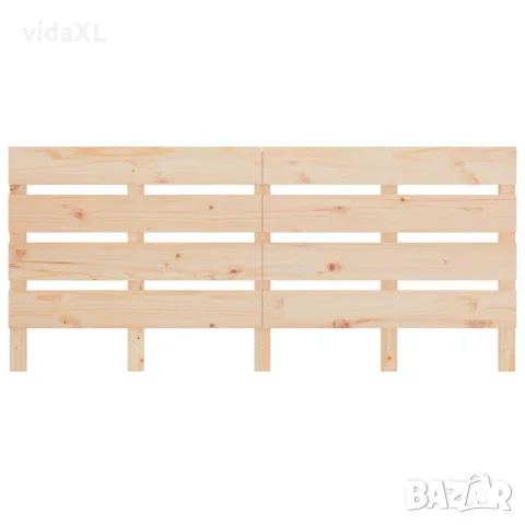 vidaXL Рамка за легло без матрак 200x200 см масивна чамова дървесина, снимка 10 - Спални и легла - 56146601