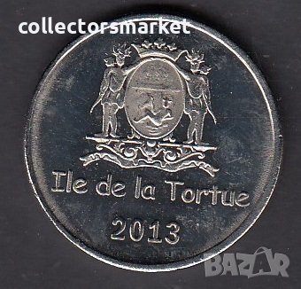 2 ескалин 2013, Тортуга, снимка 2 - Нумизматика и бонистика - 38718473