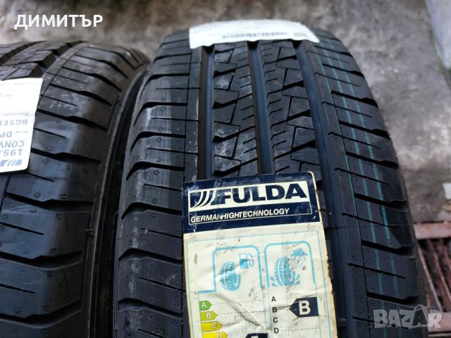 2 бр.нови гуми Fulda 195 6016C dot4918 Цената е за брой!, снимка 2 - Гуми и джанти - 44335839