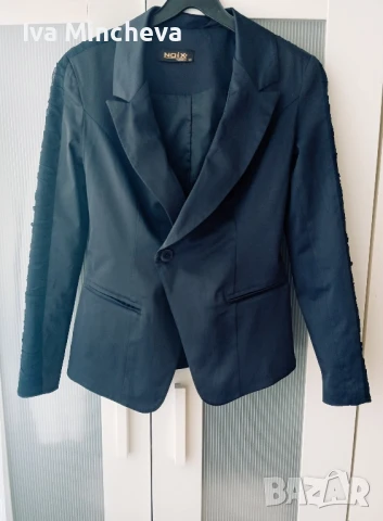 Дамско сако, р-р 38, синьо