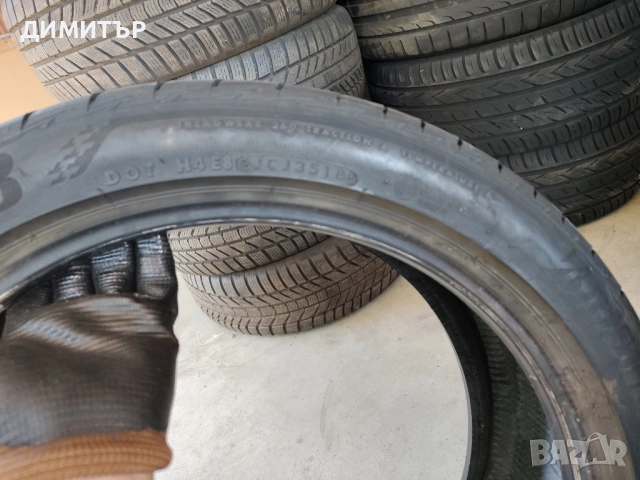 2бр.летни гуми BRIDGESTONE 225 45 19 DOT18 цена за брой, снимка 5 - Гуми и джанти - 52423998