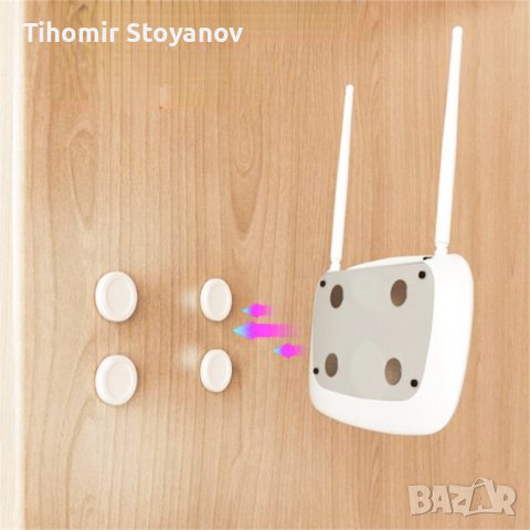 Магнитни държачи 6 бр. за Дистанционно разклонител Поставка органайзер, снимка 2 - Други стоки за дома - 39684914