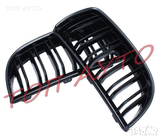 Двойни Бъбреци БМВ BMW E90 E91 Решетки Черен Гланц Лак М3 2005-2008, снимка 4 - Аксесоари и консумативи - 36297068