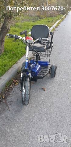 Електрическа триколка BL750, снимка 3 - Мотоциклети и мототехника - 52283715
