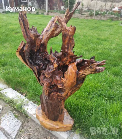 Декорация изработена от дърво, снимка 1