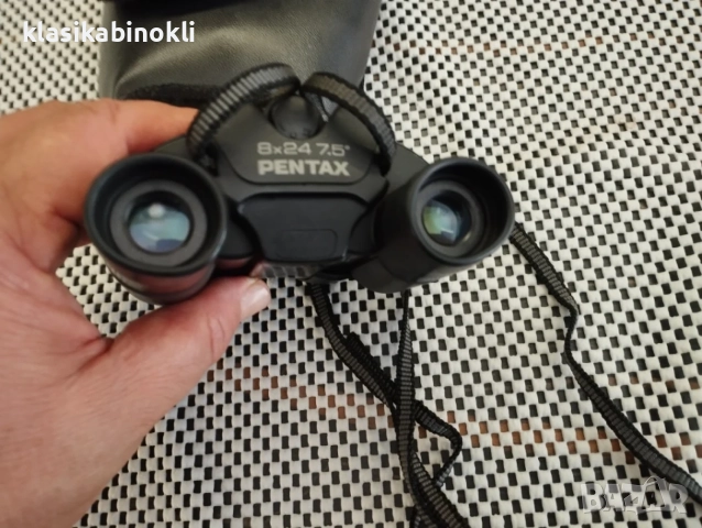 ТОП Ловен и Рибарски Японски Бинокъл PENTAX UCF  8x24 7.5 гр., снимка 10 - Екипировка - 55971083