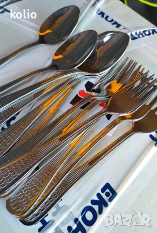 Лъжици Вилици и Ножове от неръждавейка тип перла чисто нови за повече информация тук или на телефон, снимка 8 - Прибори за хранене, готвене и сервиране - 47648737