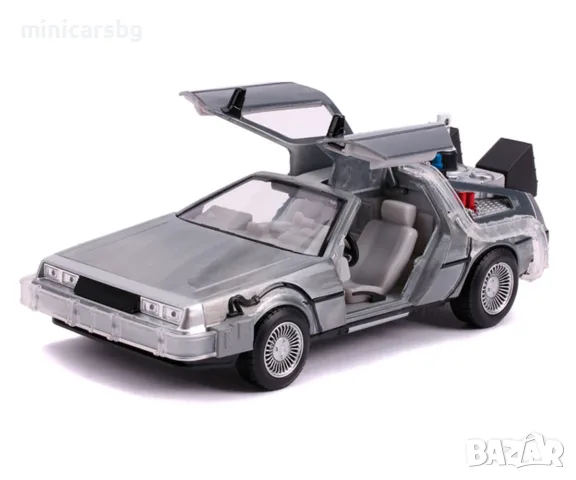 Метални колички: Back to the Future II – DeLorean машина на времето, метален модел 1:24