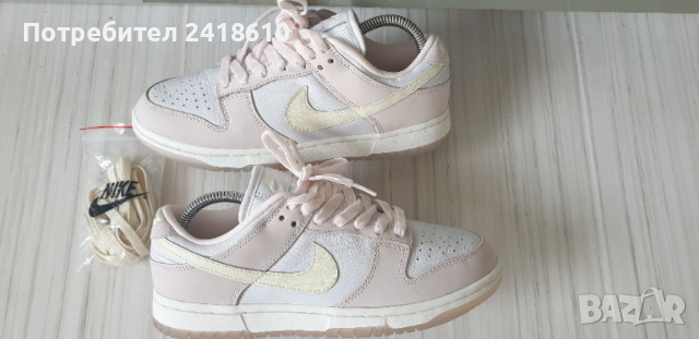 Nike Dunk Low Premium Light Soft Pink  UK 5.5 US 8 Size 39 /25см НОВО! ОРИГИНАЛ! Дамски Маратонки! Е, снимка 7 - Кецове - 53044119