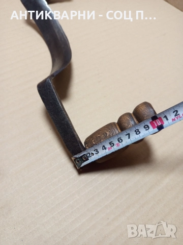 Стар Немски Масивен Голям Дърводелски Рукан., снимка 17 - Антикварни и старинни предмети - 51556711