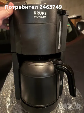 Кафе машина Krups ProAroma Thermo KM 3038, филтърна машина, снимка 3 - Кафемашини - 49118153