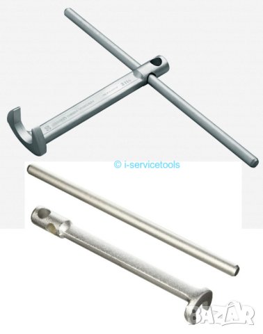 Немски Палцов Гаечeн КЛЮЧ 55 мм "Пачи Крак" за Щанга Върток Професионални Инструменти Ключове HEYCO, снимка 5 - Ключове - 40623563