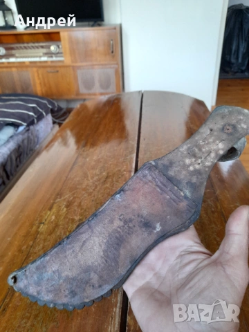Стара кожена кания за нож #23, снимка 6 - Други ценни предмети - 53297856