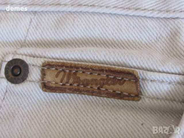 Светли дънки Wrangler размер 34, снимка 4 - Дънки - 35961179