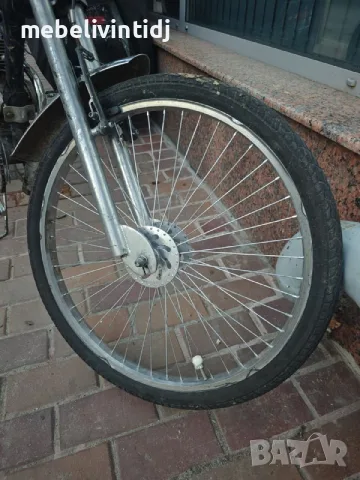 Вело мотоциклет (чопър) с 50cc двигател, снимка 11 - Мотоциклети и мототехника - 55868130