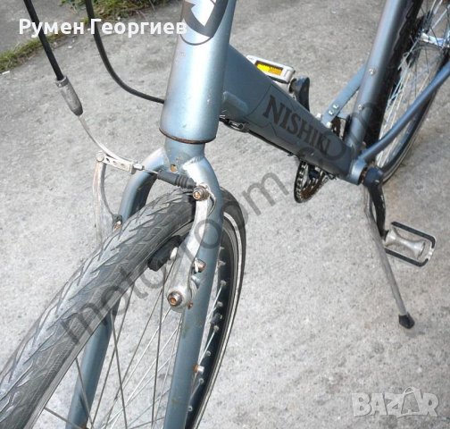 Велосипед/колело Nishiki sity hybrid 28, алуминиева рамка, 7 скорости , снимка 5 - Велосипеди - 44332535