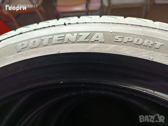 4бр.летни гуми 245/40/18 Bridgestone, снимка 7 - Гуми и джанти - 53672527