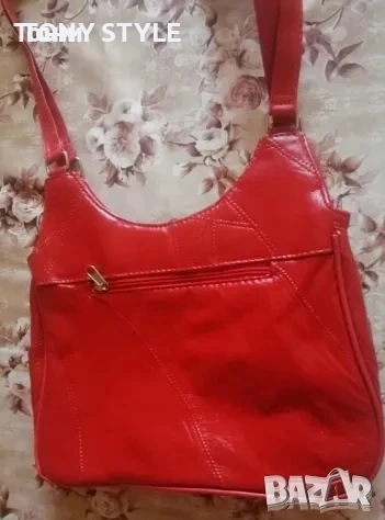 Нова Кожена Дамска Чанта, снимка 8 - Чанти - 51696832