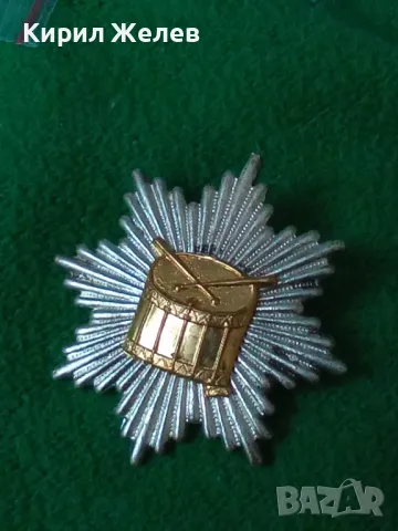 СТАРА ПОСРЕБРЕНА РЯДКА ВОЕННА НАГРАДНА ЗНАЧКА С НОМЕР И ПЕЧАТ ЗА КОЛЕКЦИОНЕРИ 37917, снимка 13 - Колекции - 40490489