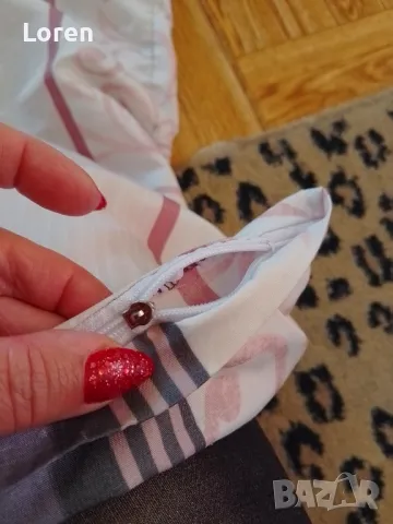 Голяма квадратна калъфка за възглавница с цип , снимка 3 - Спално бельо - 50067223