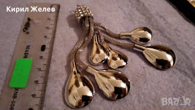 ПРЕКРАСНА СРЕБРИСТА ФЕШЪН - АРТ ВИСУЛКА КРИСТАЛНО УКРАШЕНИЕ 25282, снимка 5 - Други - 39082411