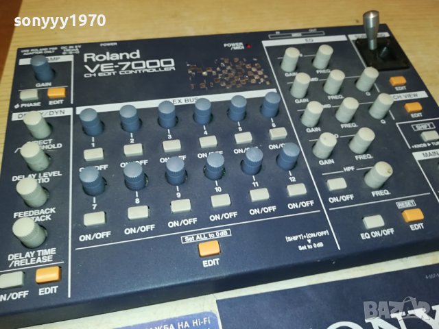 ROLAND-JAPAN 1707231847, снимка 6 - Ресийвъри, усилватели, смесителни пултове - 41578223