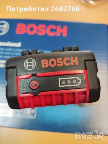 акумулаторна батерия bosch GBA18v 4.0ah, снимка 3 - Други инструменти - 50707374