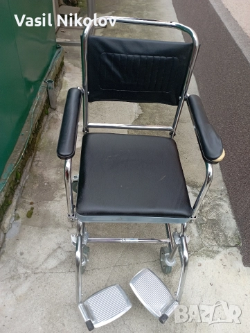 Тоалетен стол тапициран , снимка 3 - Столове - 52655723