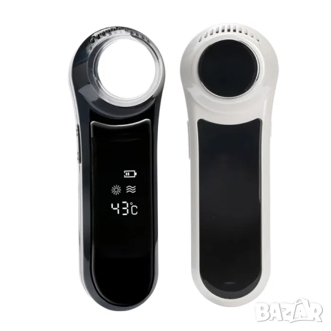 Масажор за лице и очи с крио и термотерапия топъл студен чук, снимка 2 - Козметични уреди - 52212498