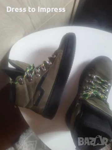 Боти естествена кожа Hi style 21 см, снимка 3 - Детски боти и ботуши - 49760526