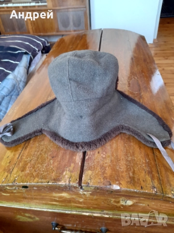 Стара военна шапка,ушанка, снимка 6 - Антикварни и старинни предмети - 52851234