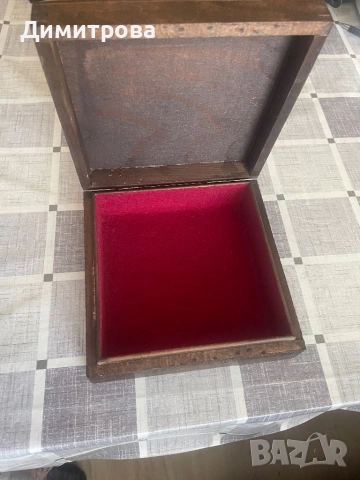  Дървени сувенирни кутии /кутии за бижута/,  войнишка кутия, руска кутия за подправски, снимка 10 - Антикварни и старинни предмети - 46186781