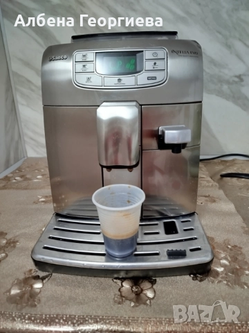 Кафе машина Saeco Intelia EVO One touch Cappuccino HD 8753, снимка 11 - Кафемашини - 51655636