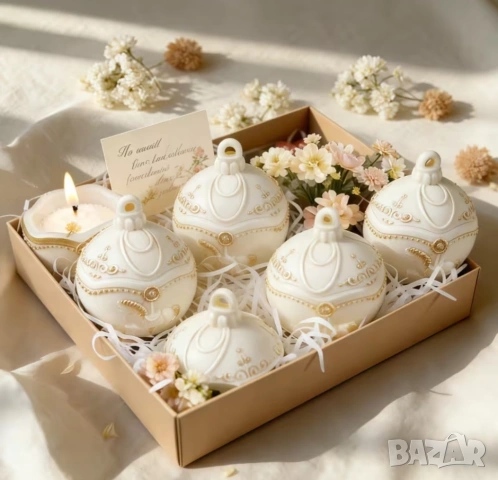 Молд бурканче коледна топка , снимка 3 - Форми - 53059353