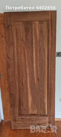 Черен петък цена врата от масив орех с ръчна дърворезба, снимка 5 - Други - 50924811