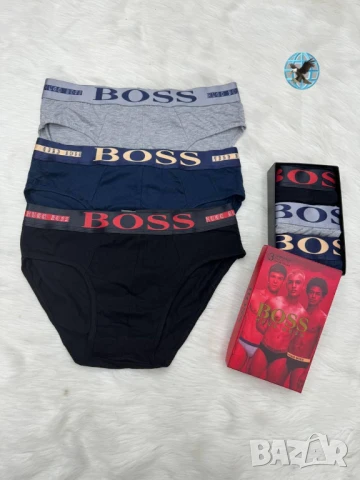 мъжко бельо в кутия hugo boss tommy hilfiger dsquared2 diesel versace, снимка 2 - Бельо - 50771554