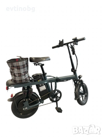 Ел. велосипед BK10 – 48V литиева батерия, 25 км/ч, 400W двигател, снимка 4 - Велосипеди - 53836917