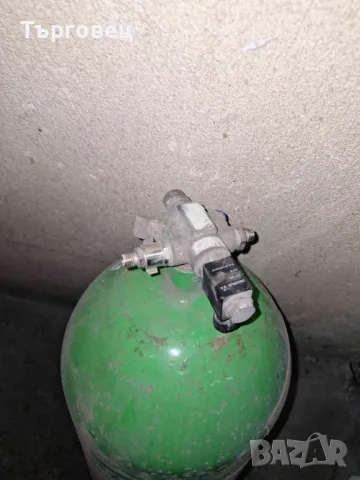 Метанова бутилка от Опел Зафира в комплект с евро електриески кран -клапан , снимка 5 - Части - 48598245