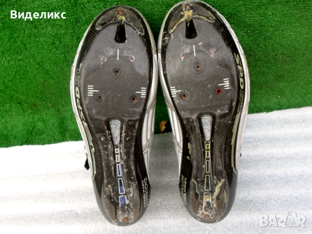 Шосейни шпайкове/№44, карбонова подметка/, снимка 6 - Спортна екипировка - 52636435