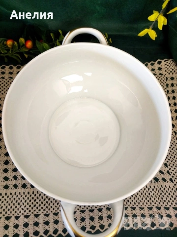 Eschenbach Bavaria съдове със златна огърлица , снимка 6 - Чинии - 53120819