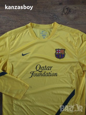 nike Barcelona FC Barca FCB Spain nike 2011/12 men's - страхотна мъжка блуза КАТО НОВА ХЛ, снимка 3 - Блузи - 40423142
